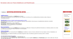 Desktop Screenshot of heilpflanzen-phytotherapie.de